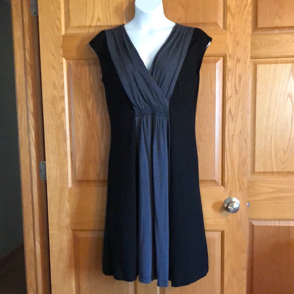 Black and Gray Women's Dress